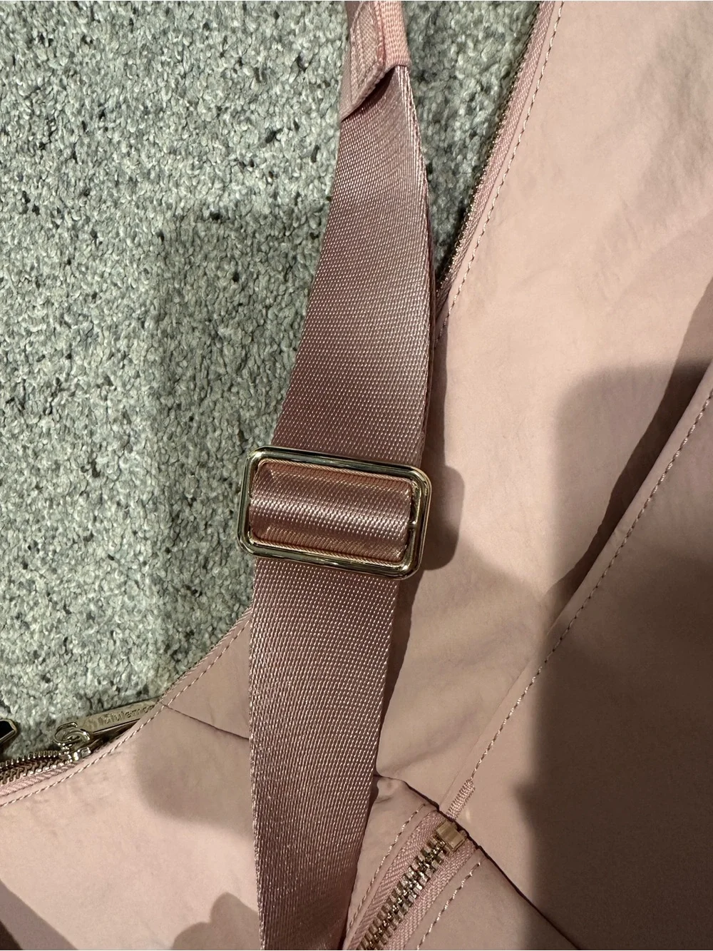 lululemon athletica Blush Pink Hobo Shoulder Bag